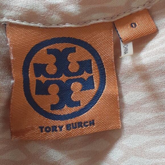 TORY BURCH sz 0 100% silk blouse, $298 - Picture 4 of 5